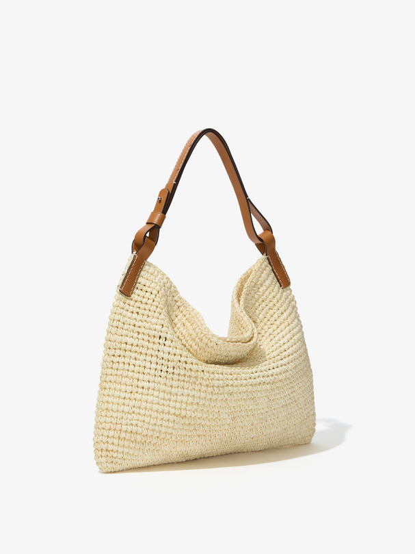 Minetta Bag in Raffia-Handbags-Proenza Schouler White Label-OS-Mercantile Portland