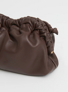 Mini Cloud Clutch in Chocolate-Handbags-Mansur Gavriel-Chocolate-OS-Mercantile Portland