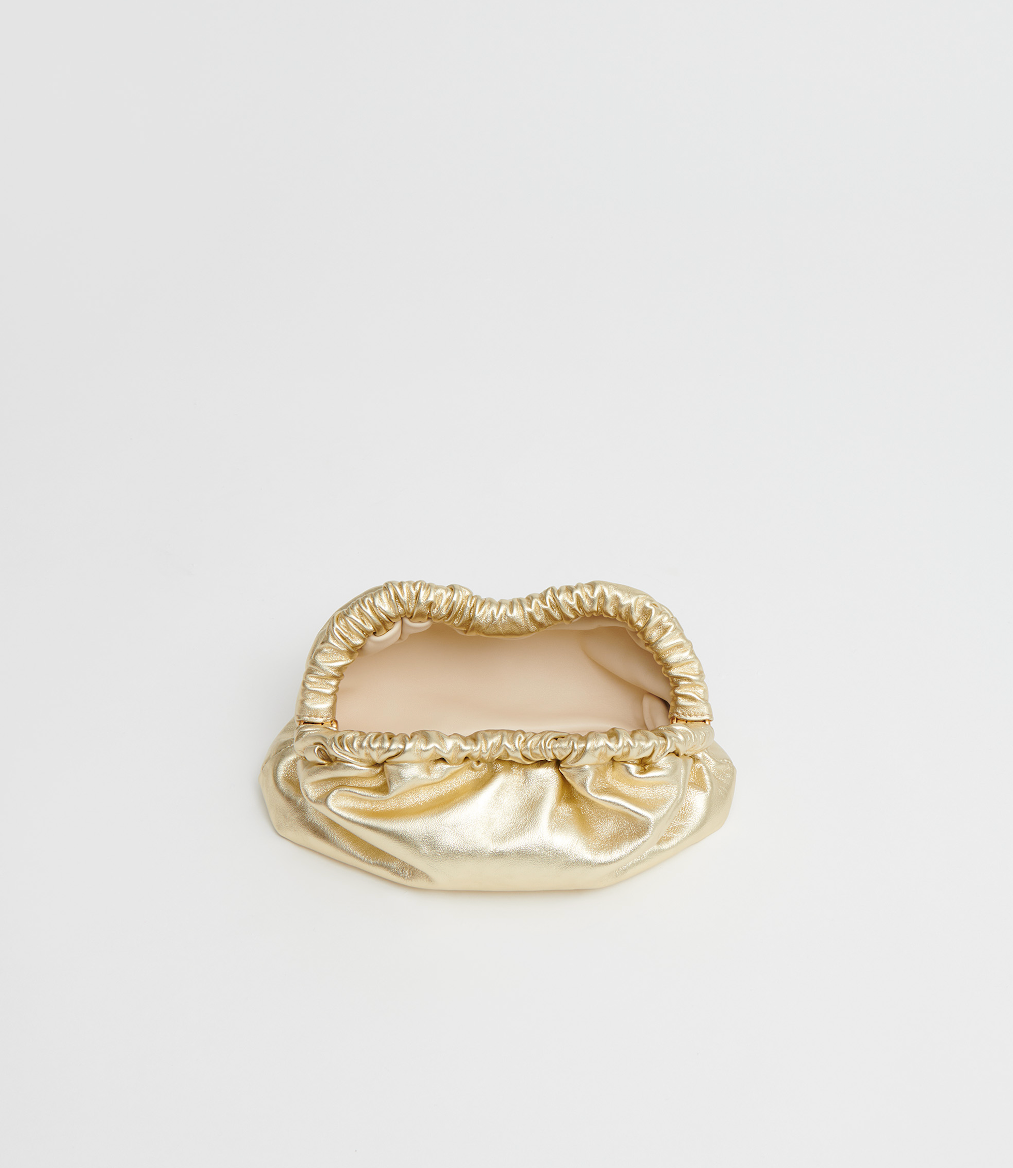 Mini Cloud Clutch in Gold Lambskin-Handbags-Mansur Gavriel-Gold-OS-Mercantile Portland