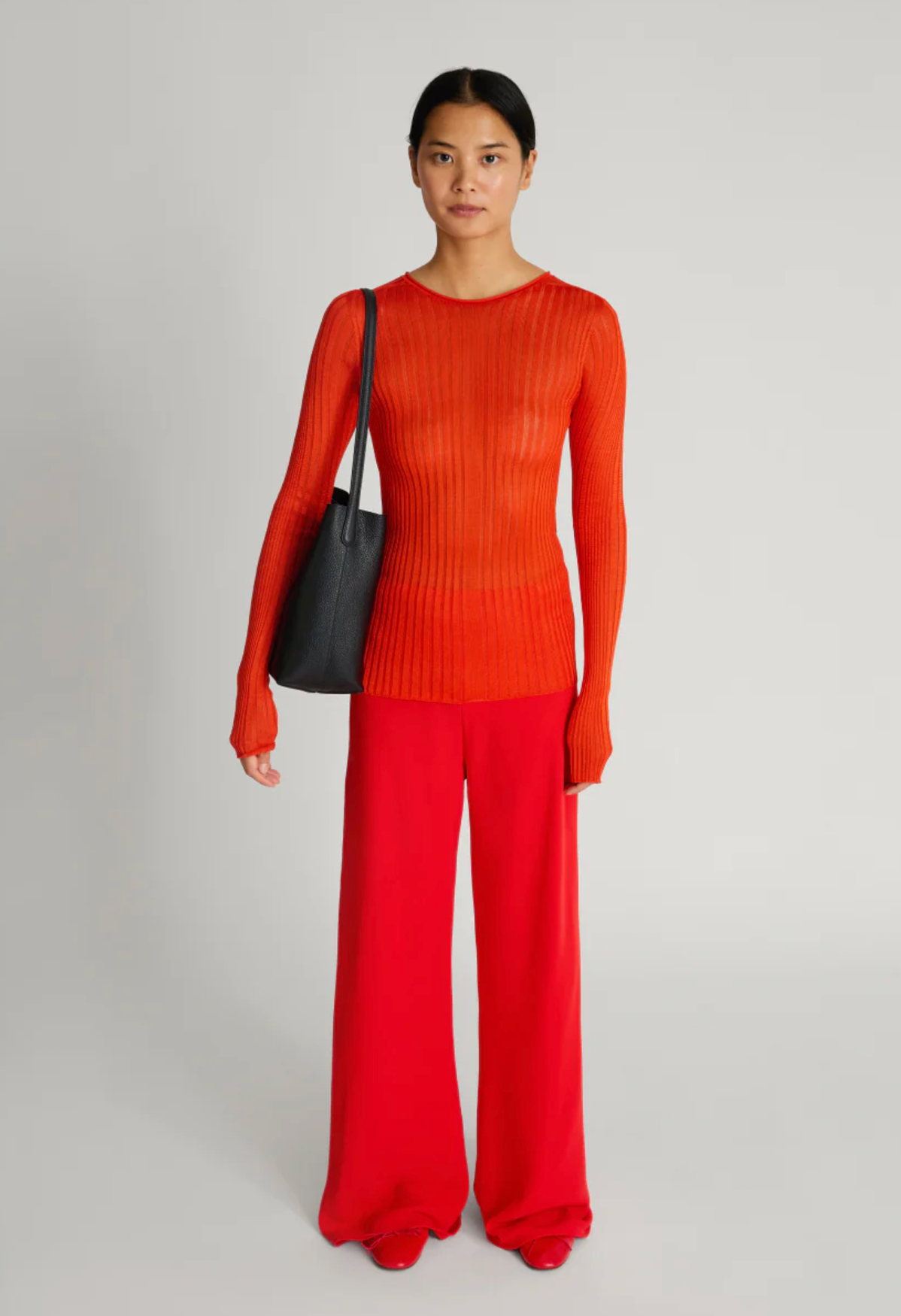 Mini Everyday Cabas-Handbags-Mansur Gavriel-Black-OS-Mercantile Portland