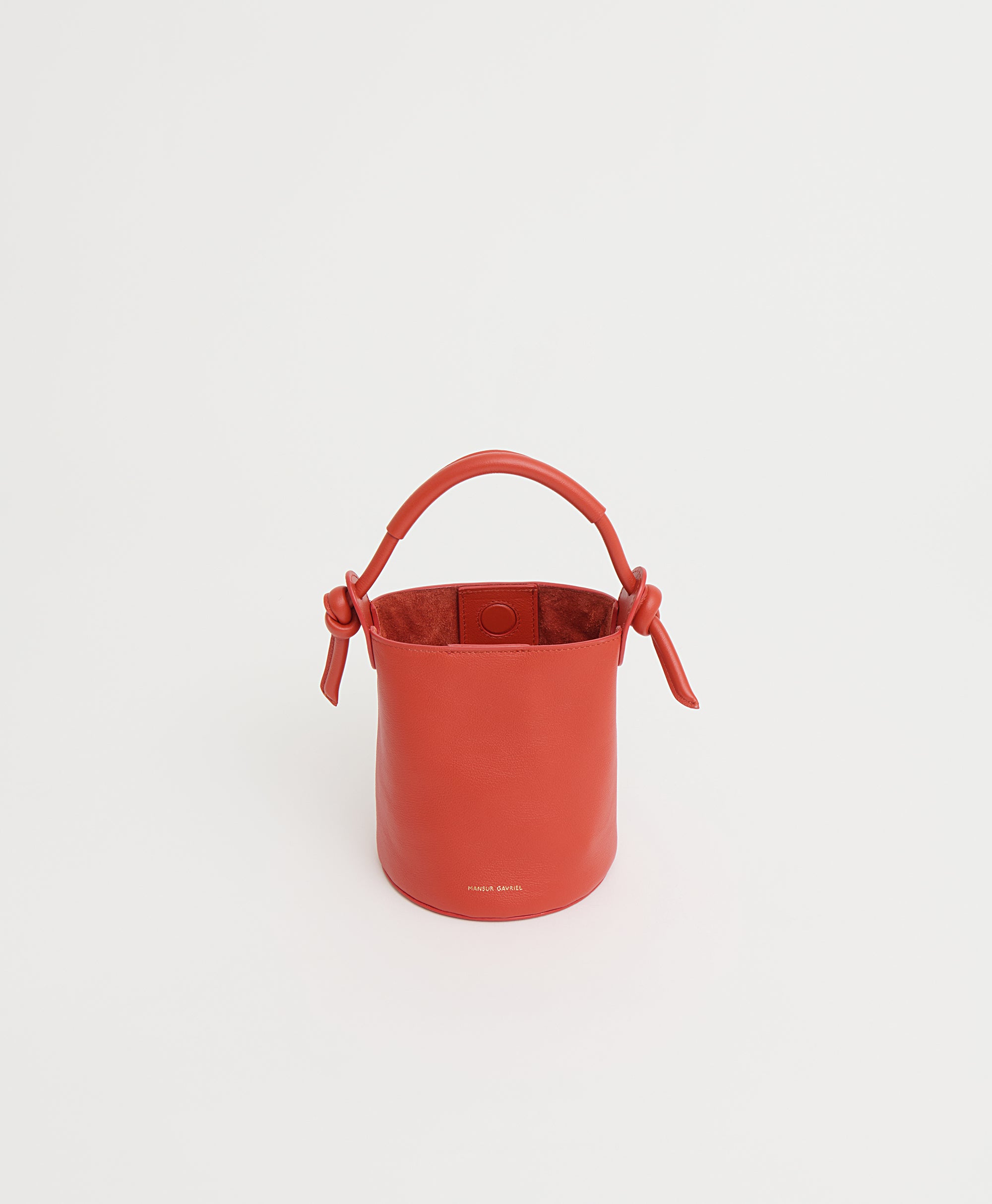 Mini Fortuna Bucket Bag-Handbags-Mansur Gavriel-Pomodoro-OS-Mercantile Portland