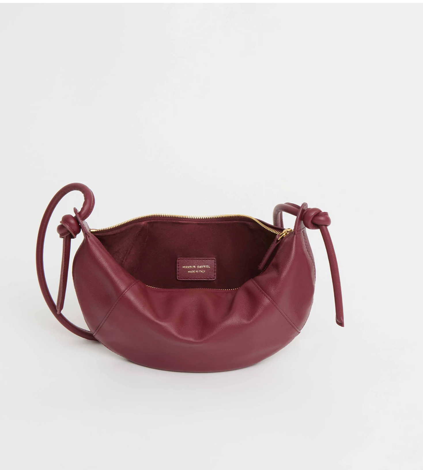 Mini Fortuna Crossbody-Accessories-Mansur Gavriel-Oxblood-OS-Mercantile Portland