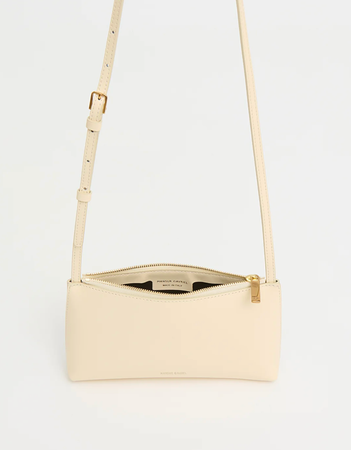 Mini Gaia Crossbody in Crema-Handbags-Mansur Gavriel-Crema-OS-Mercantile Portland