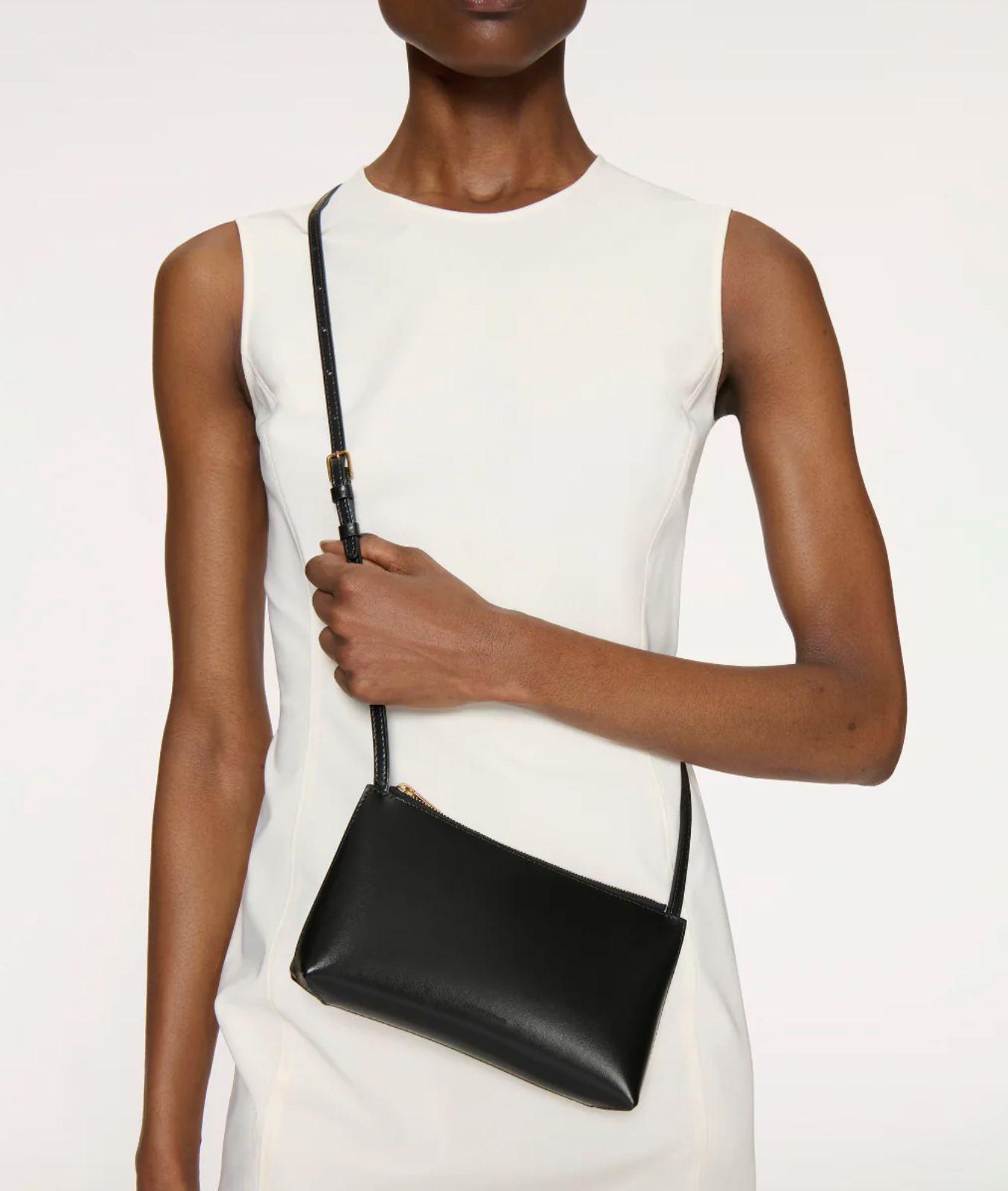 Mini Gaia Crossbody in Crema-Handbags-Mansur Gavriel-Crema-OS-Mercantile Portland