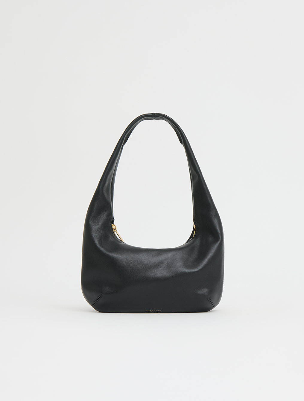 Mini Gnocchi Bag in Black Leather-Handbags-Mansur Gavriel-Black-OS-Mercantile Portland