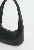 Mini Gnocchi Bag in Black Leather-Handbags-Mansur Gavriel-Black-OS-Mercantile Portland