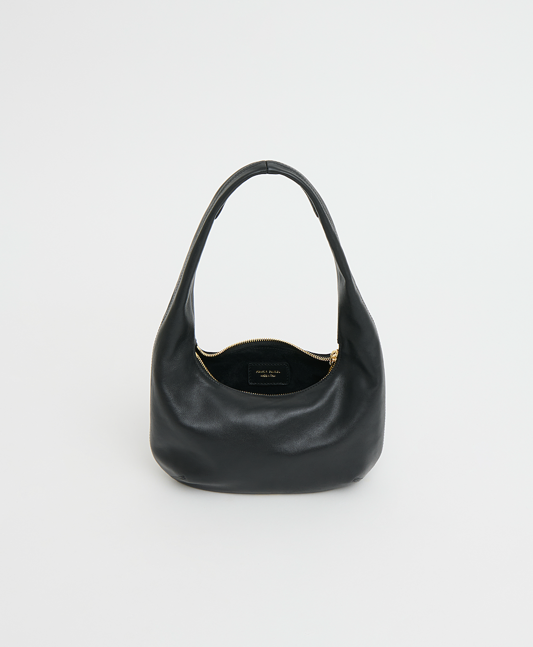 Mini Gnocchi Bag in Black Leather-Handbags-Mansur Gavriel-Black-OS-Mercantile Portland
