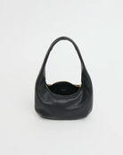 Mini Gnocchi Bag in Black Leather-Handbags-Mansur Gavriel-Black-OS-Mercantile Portland