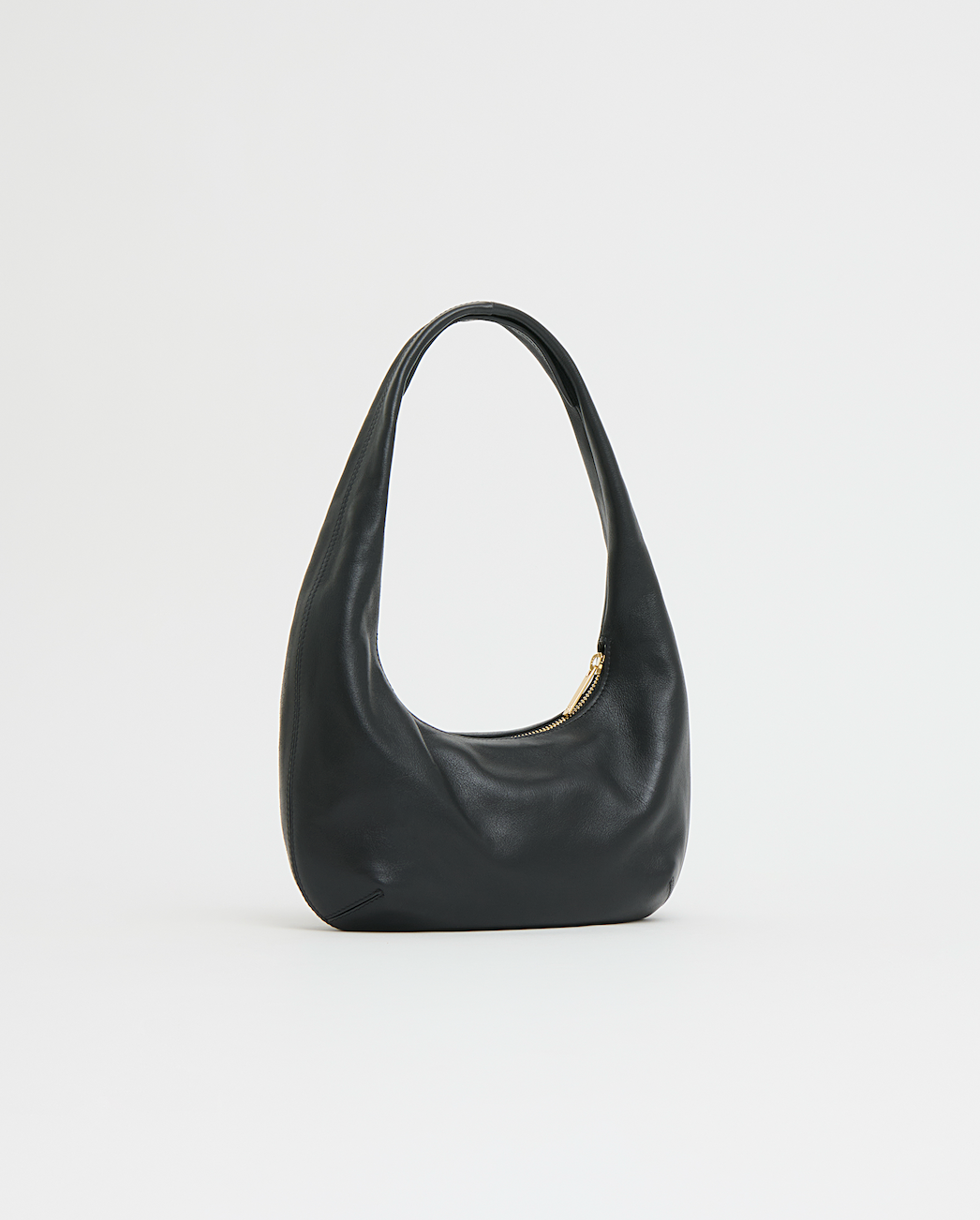 Mini Gnocchi Bag in Black Leather-Handbags-Mansur Gavriel-Black-OS-Mercantile Portland