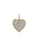 Mini Pavé Heart Charm-Jewelry-Sydney Evan-OS-Mercantile Portland