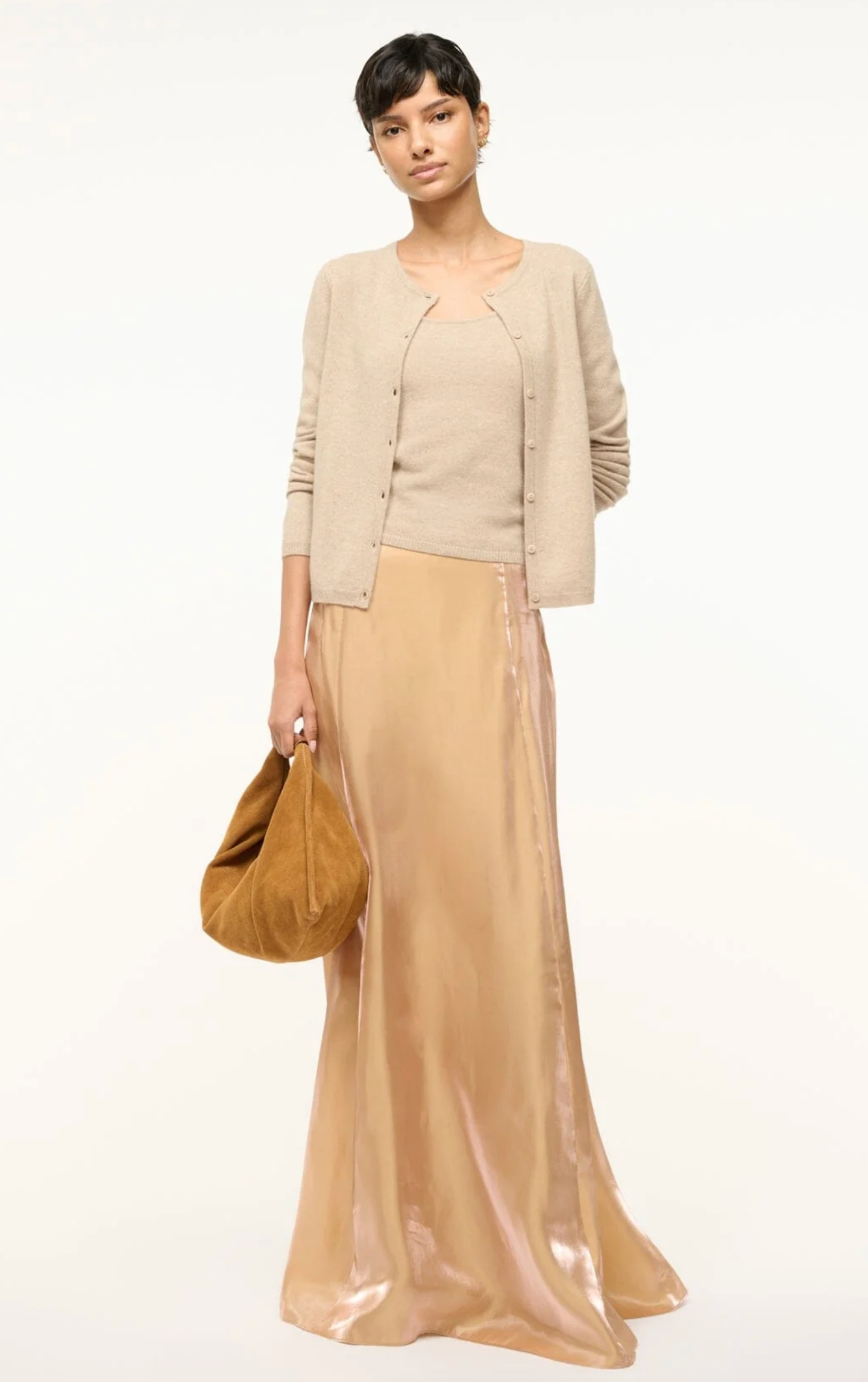 Mini Ronnie Bag-Accessories-Staud-Tan Suede-OS-Mercantile Portland
