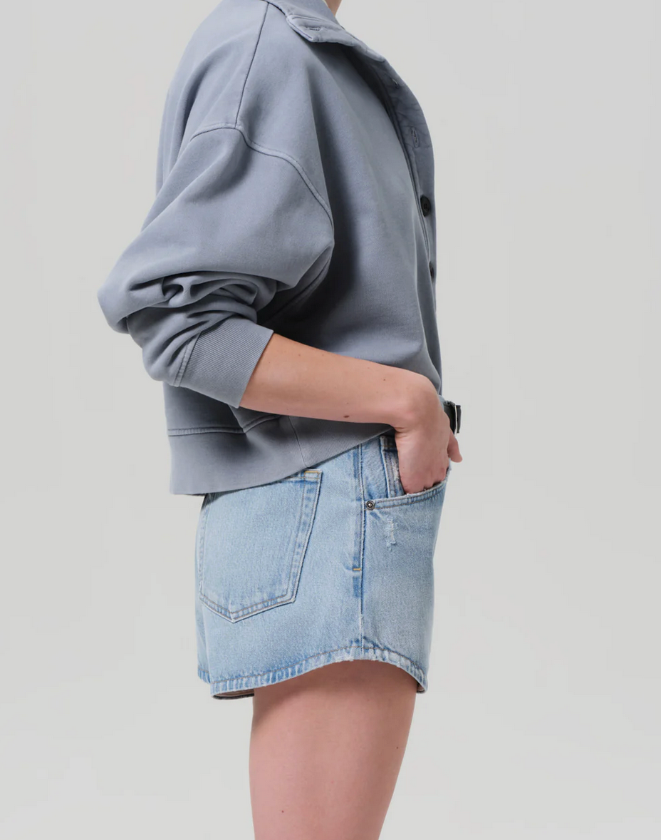 Mirelle Funnel Neck-Clothing-Citizens of Humanity-Hematite-XS-Mercantile Portland