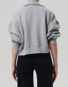 Mirelle Funnel Neck Sweatshirt in Heather Grey-Tops-Citizens of Humanity-Heather Grey-XS-Mercantile Portland