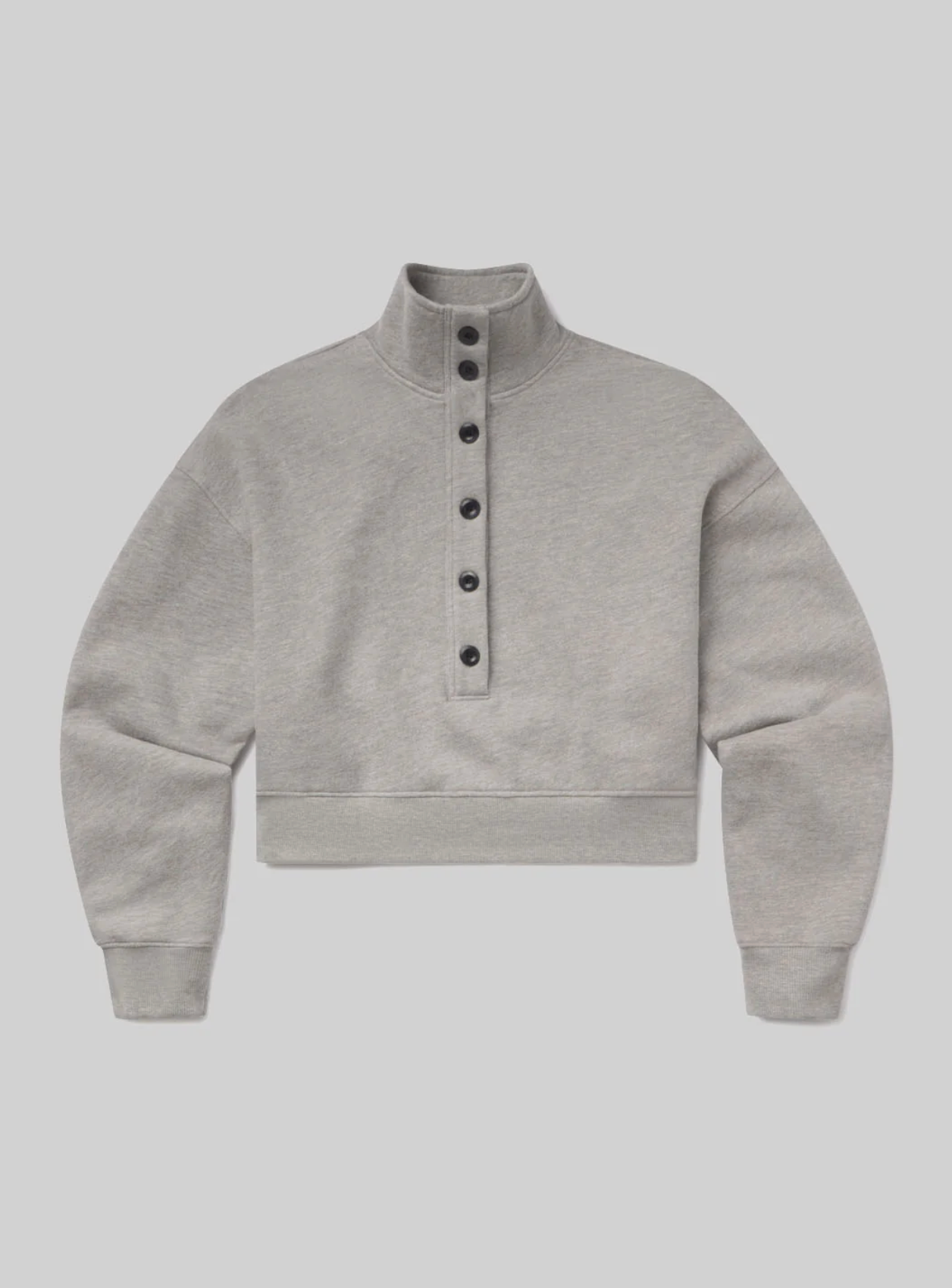 Mirelle Funnel Neck Sweatshirt in Heather Grey-Tops-Citizens of Humanity-Heather Grey-XS-Mercantile Portland