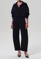 Mirelle Funnel Neck Sweatshirt in Navy-Tops-Citizens of Humanity-Navy-XS-Mercantile Portland