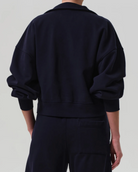 Mirelle Funnel Neck Sweatshirt in Navy-Tops-Citizens of Humanity-Navy-XS-Mercantile Portland