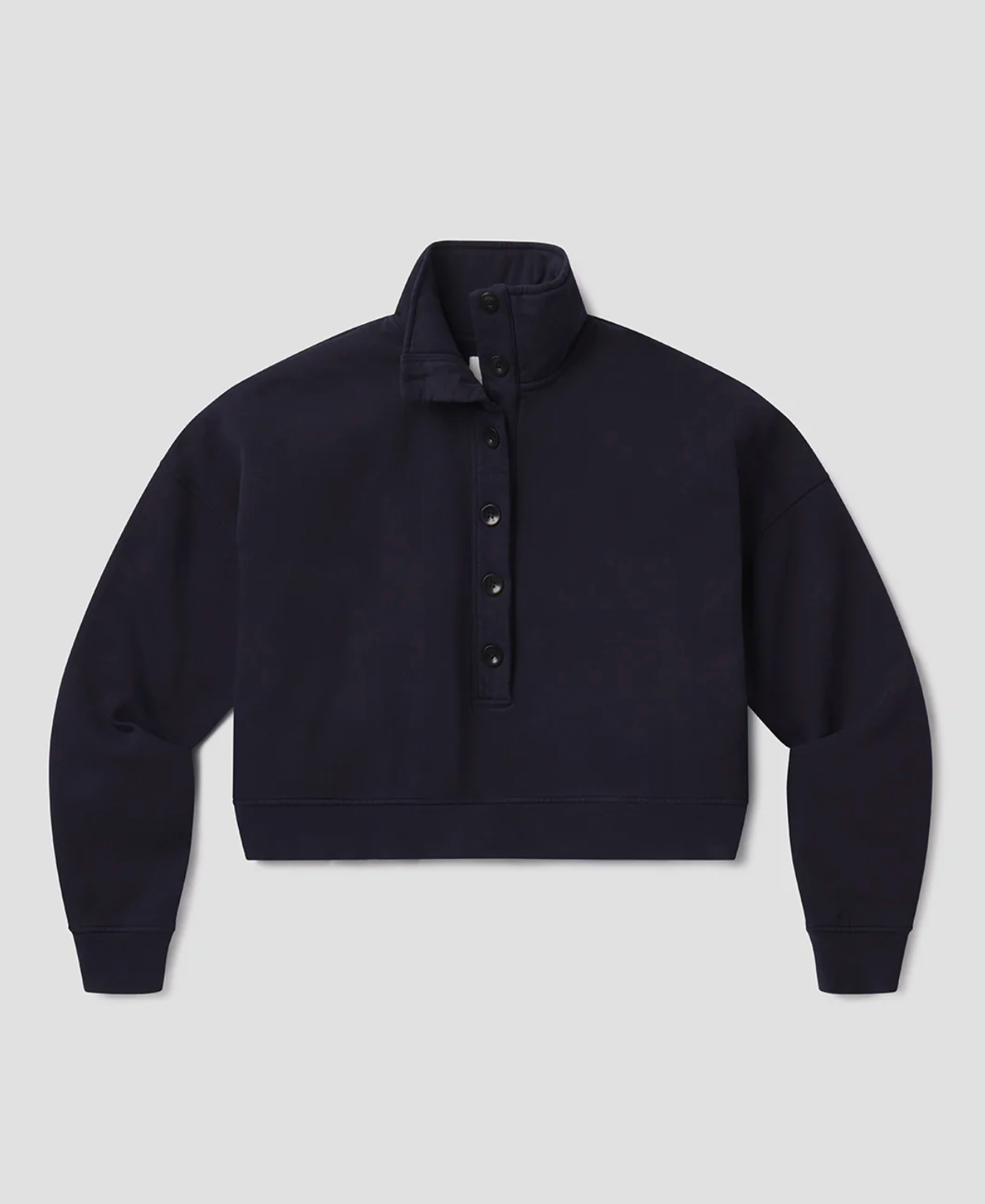 Mirelle Funnel Neck Sweatshirt in Navy-Tops-Citizens of Humanity-Navy-XS-Mercantile Portland