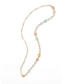 Missy Multicolored Paperclip 32" Necklace-Jewelry-Paula Rosen-OS-Mercantile Portland