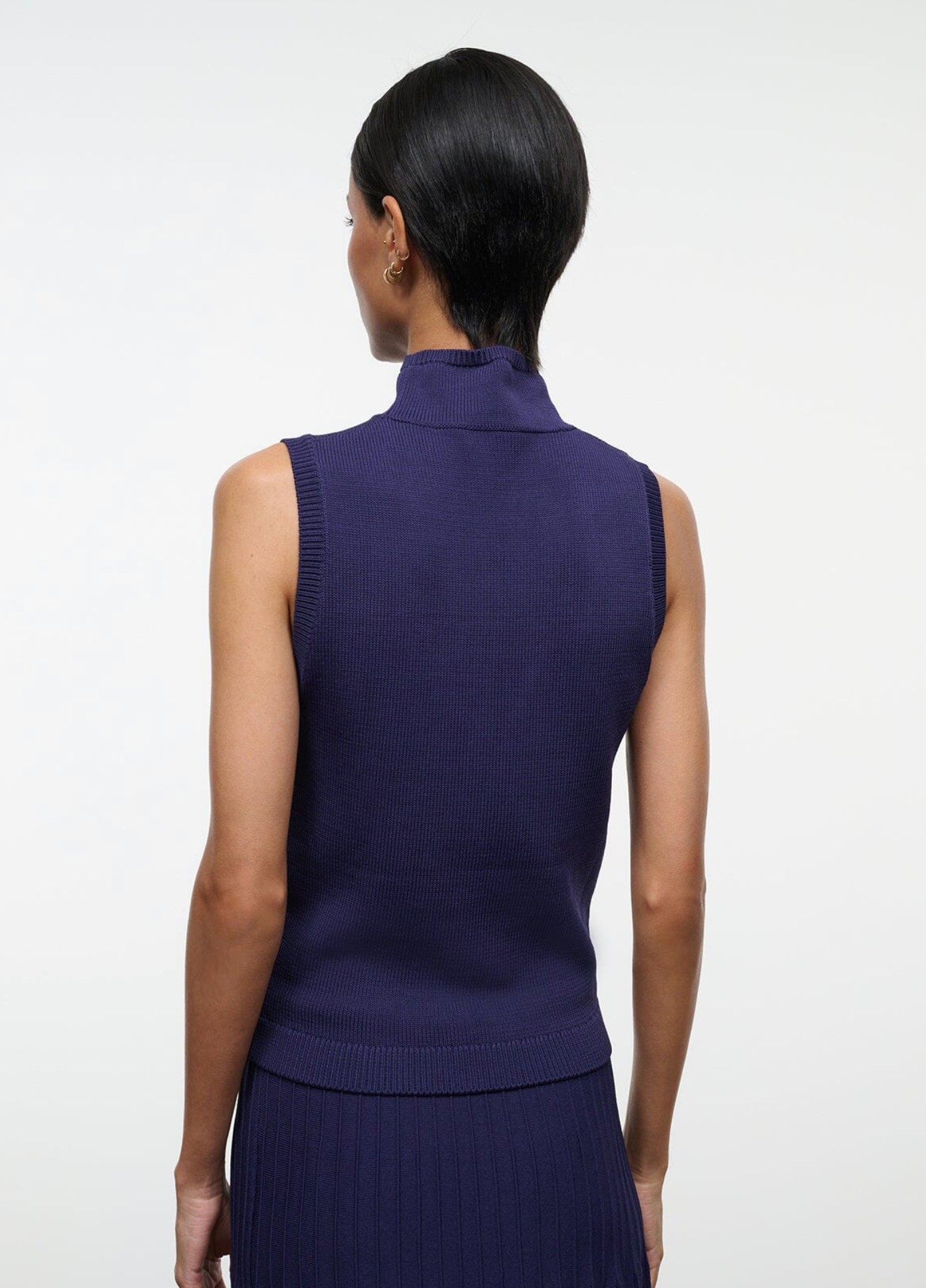 Montclair Top-Tops-Staud-Midnight-XS-Mercantile Portland