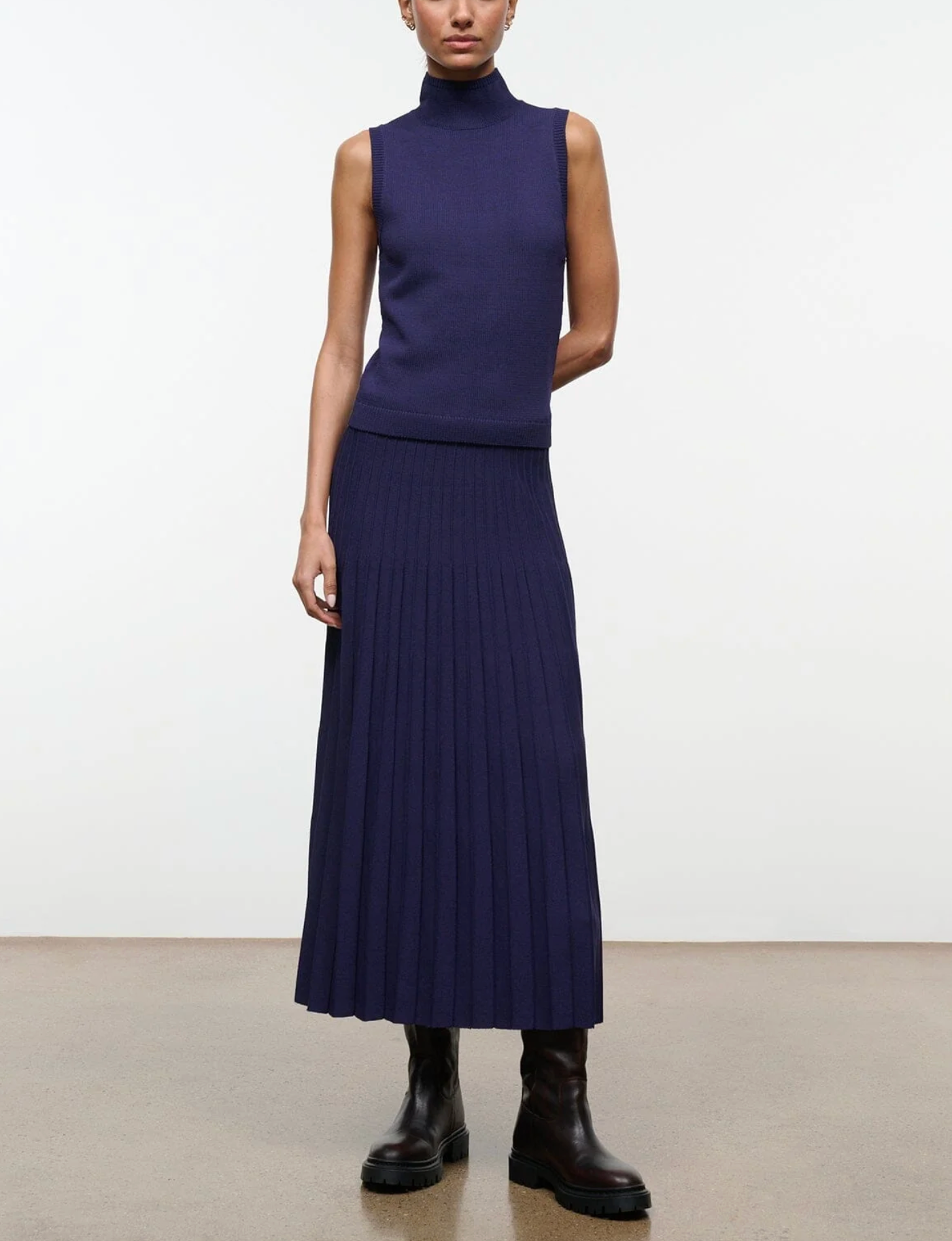 Montclair Top-Tops-Staud-Midnight-XS-Mercantile Portland