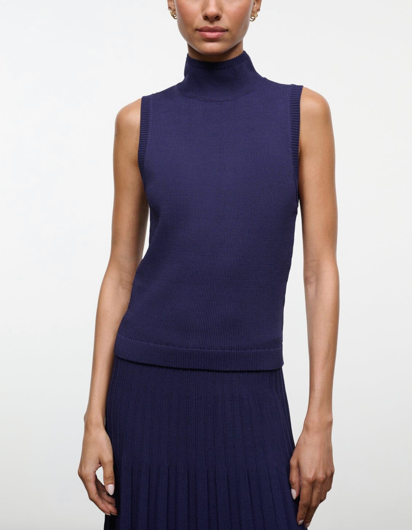 Montclair Top-Tops-Staud-Midnight-XS-Mercantile Portland