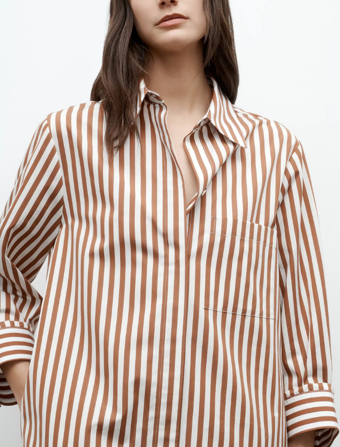 Morning After Dress-Clothing-TWP-Ivory Cognac-XXS-Mercantile Portland