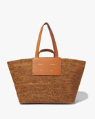 Morris Raffia Tote-Handbags-Proenza Schouler White Label-OS-Mercantile Portland