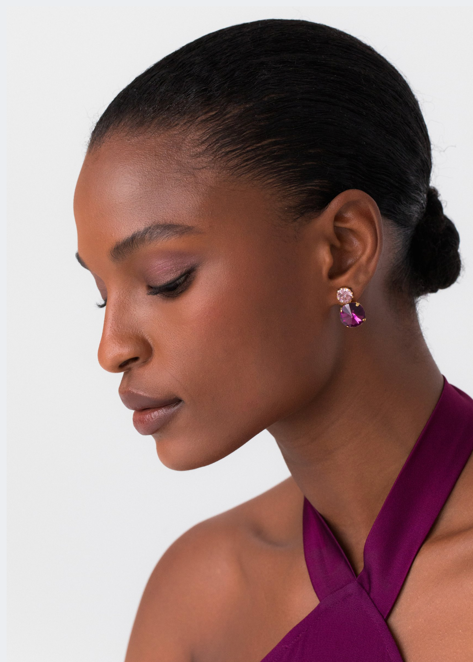 Myrla Earrings-Accessories-Jennifer Behr-Myrla Amethyst-OS-Mercantile Portland