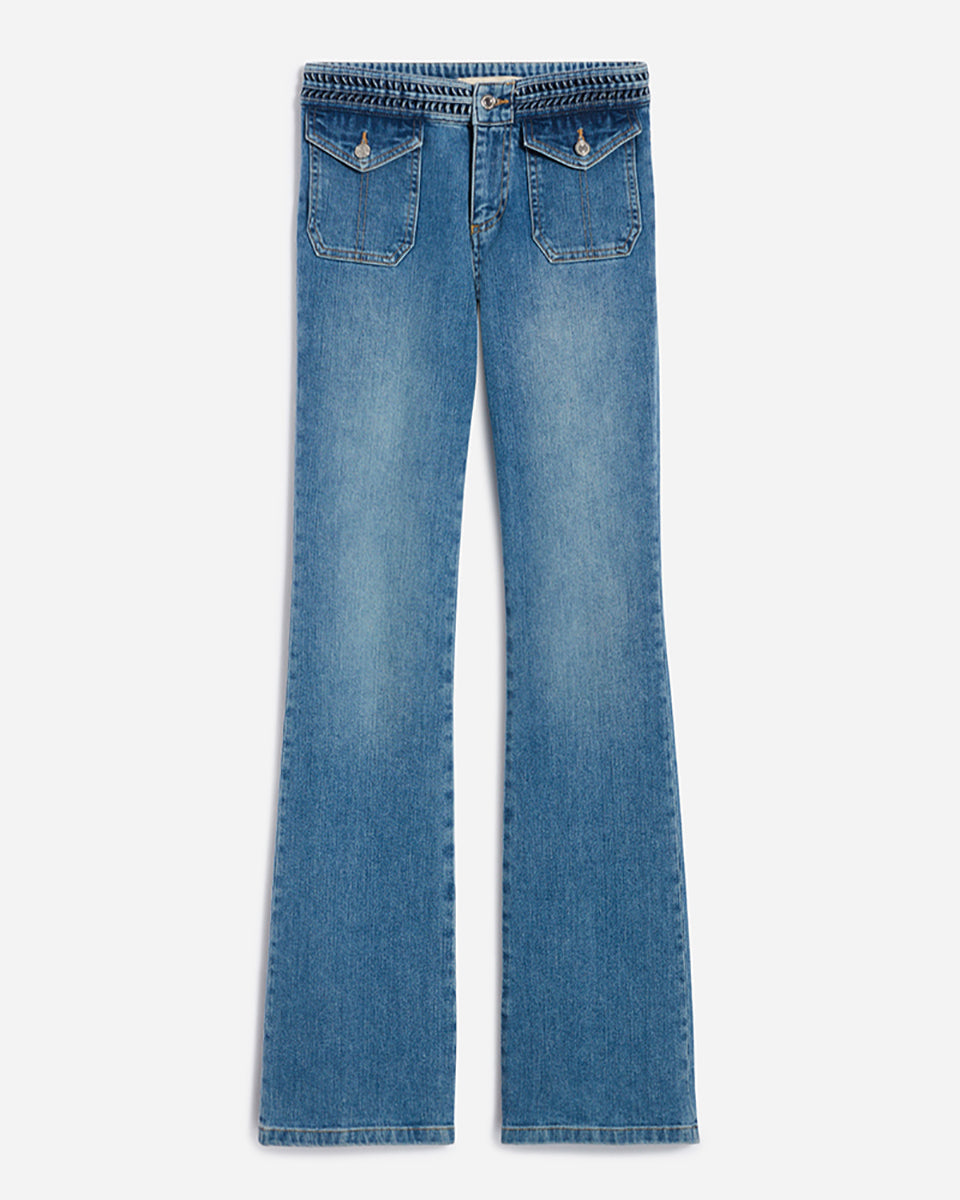 Nano Bootcut Jeans-Denim-Vanessa Bruno-Light Indigo • Vanessa Bruno-34-Mercantile Portland