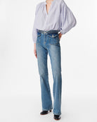 Nano Bootcut Jeans-Denim-Vanessa Bruno-Light Indigo • Vanessa Bruno-34-Mercantile Portland