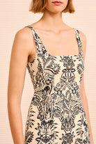 Natali Tank Dress-Dresses-Ulla Johnson-00-Ivory Flora-Mercantile Portland