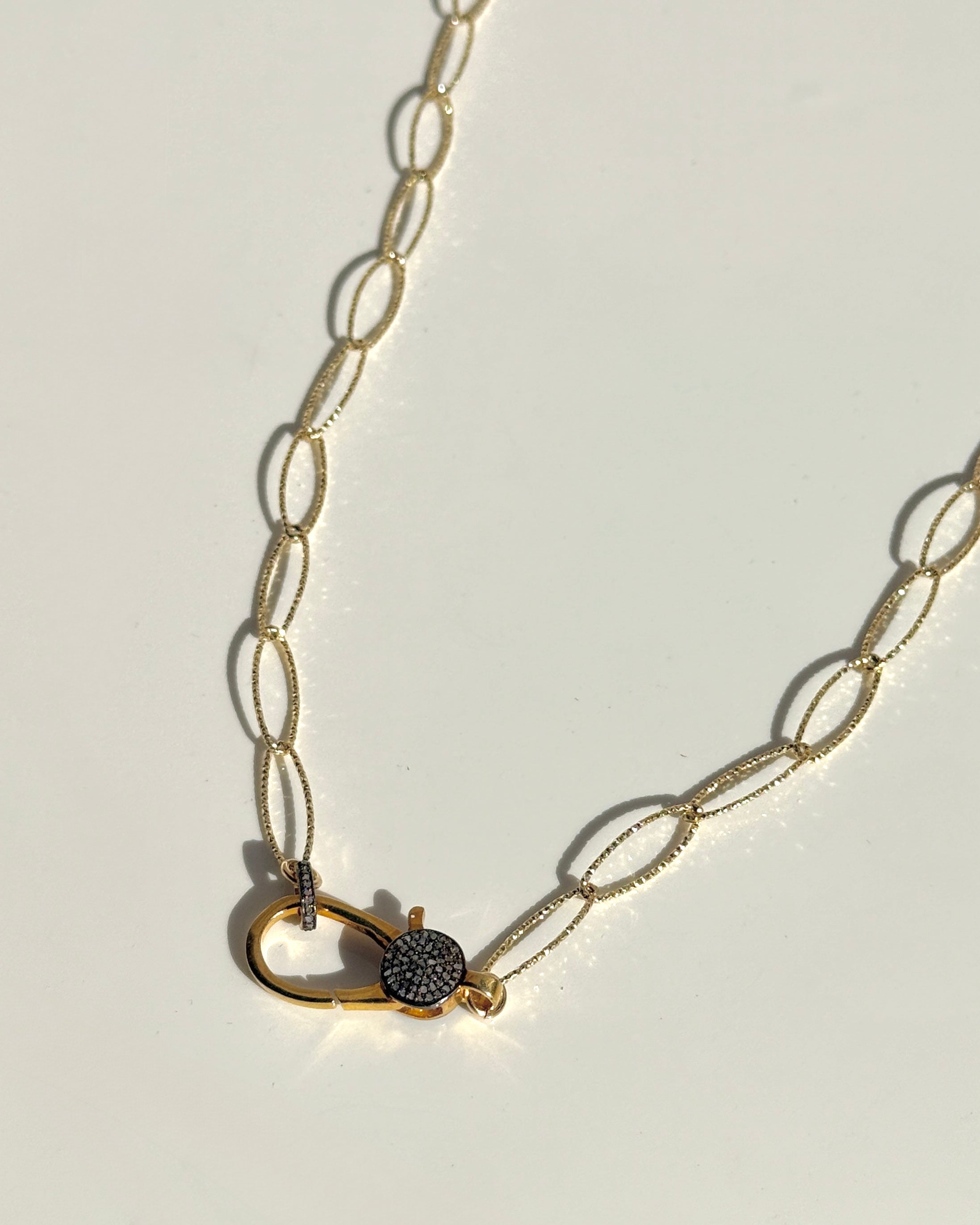 "Never Breaks" Sparkle 30" Chain with Diamond Clasp-Jewelry-Paula Rosen-Mercantile Portland
