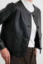 Nevina Jacket-Clothing-Rails-Black-XS-Mercantile Portland