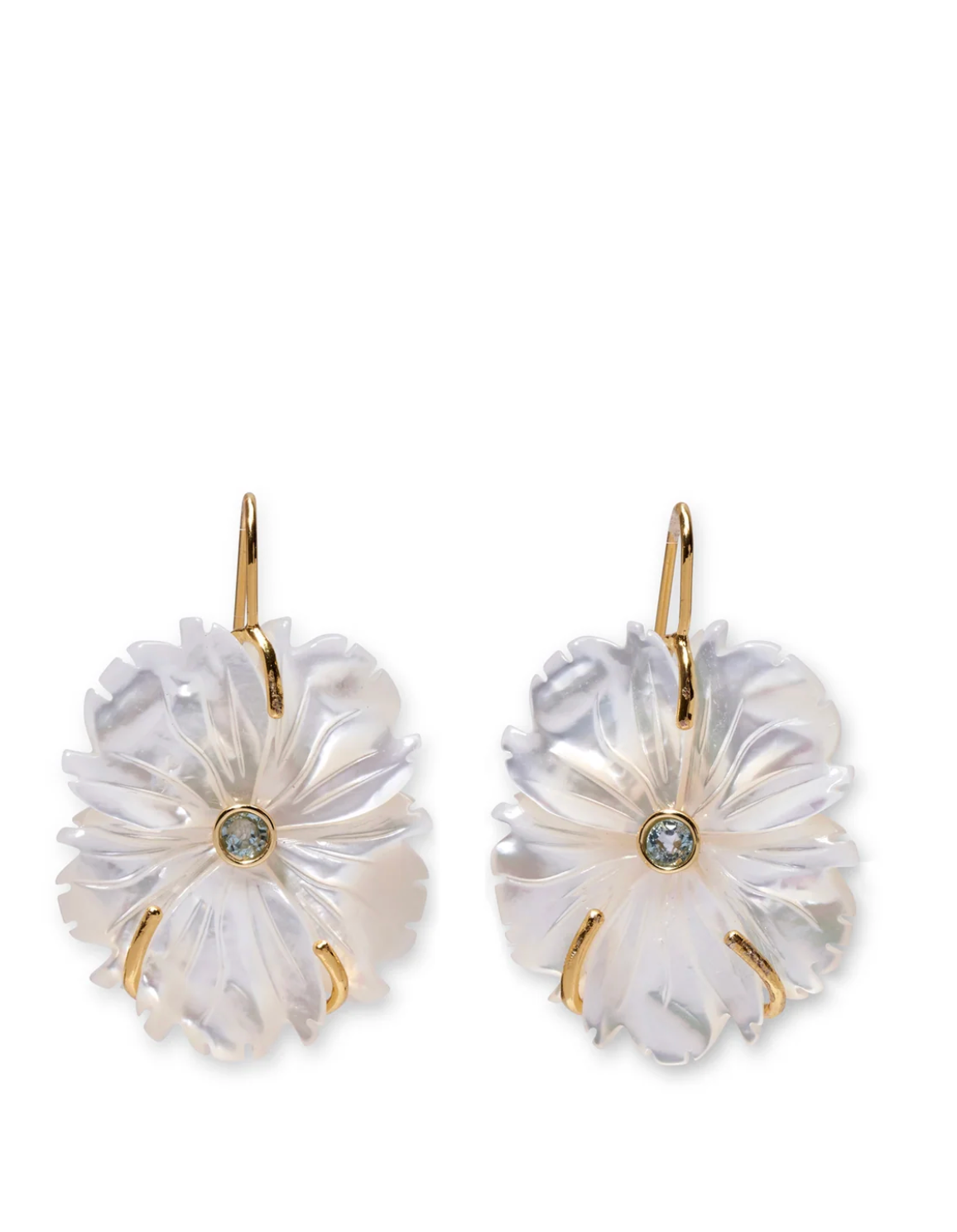 New Bloom Earrings in Mother of Pearl-Jewelry-Lizzie Fortunato-Mother of Pearl-OS-Mercantile Portland