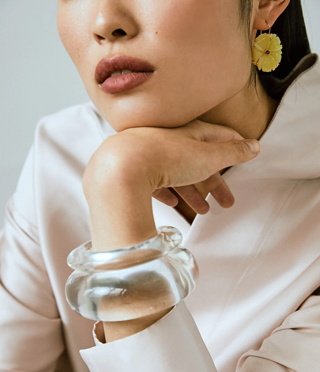 New Bloom Earrings-Jewelry-Lizzie Fortunato-Canary-OS-Mercantile Portland