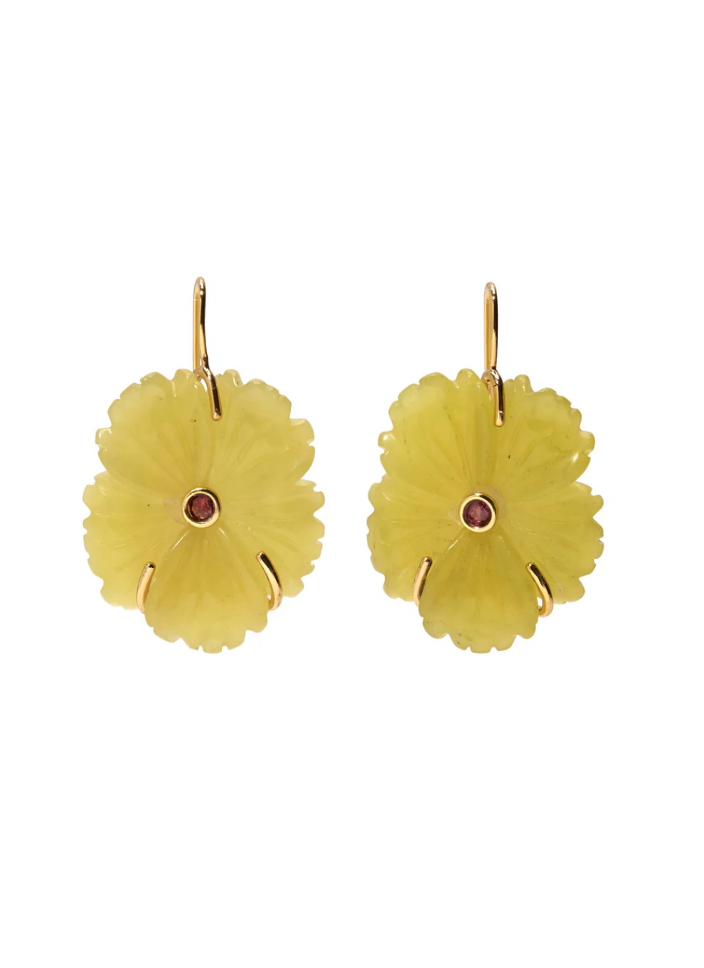 New Bloom Earrings-Jewelry-Lizzie Fortunato-Canary-OS-Mercantile Portland