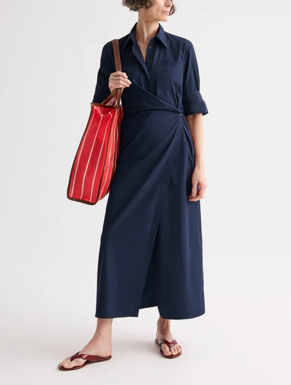 New Earl Dress in Midnight-Dresses-TWP-Midnight-XXS-Mercantile Portland