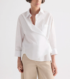 Newest Earl Shirt in White-Shirts-TWP-White-P-Mercantile Portland