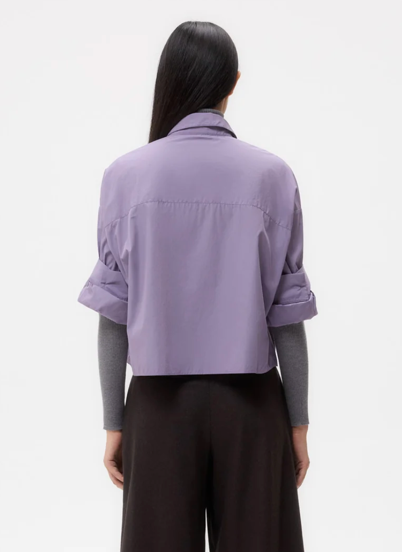 Next Ex Shirt in Black Plum-Clothing-TWP-Black Plum-P-Mercantile Portland