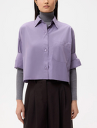 Next Ex Shirt in Black Plum-Clothing-TWP-Black Plum-P-Mercantile Portland