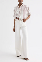 Next Ex Shirt in White/Wine-Shirts-TWP-White/Wine-P-Mercantile Portland