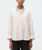 Next Morning Shirt in Creme de Peche-Shirts-TWP-Creme de Peche-XS/S-Mercantile Portland