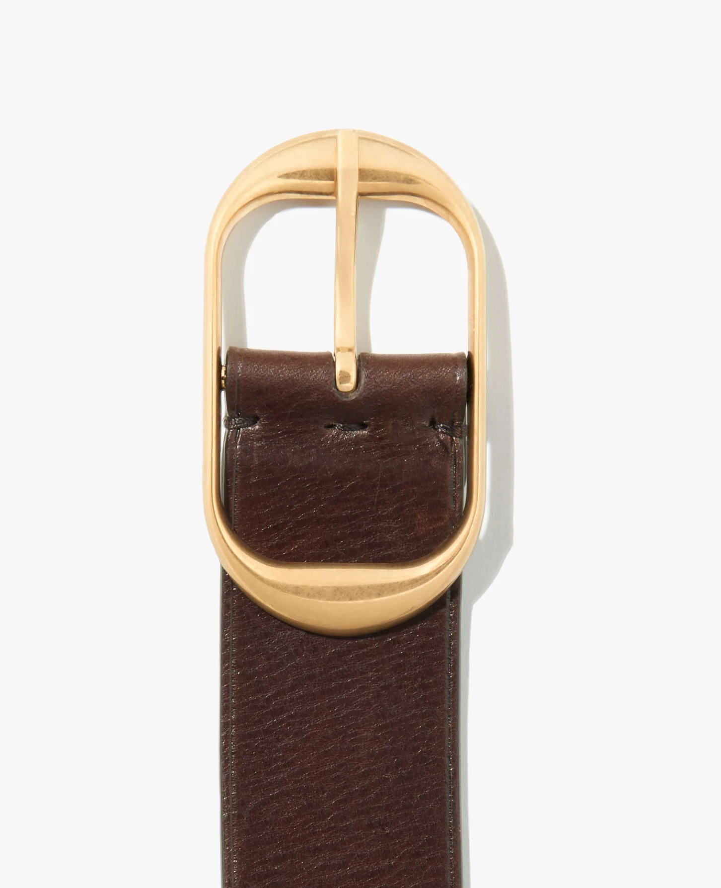 Nili Belt-Belts-Nili Lotan-Vintage Brown w/Antique Brass Buckle-75-Mercantile Portland