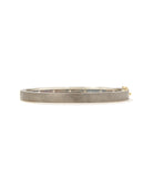 Nine Plus 6mm Yellow Gold Salt & Pepper Diamond Bangle-Accessories-Rene Escobar-Mercantile Portland