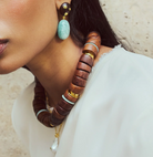 Nopales Earrings-Jewelry-Lizzie Fortunato-Green-OS-Mercantile Portland