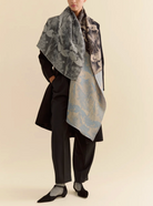Nora Scarf-Scarves and Wraps-TRAITS-Grey Multi-O/S-Mercantile Portland