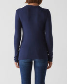 Nori Long Sleeve Tee-Clothing-Michael Stars-Black-O/S-Mercantile Portland