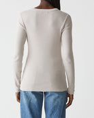 Nori Long Sleeve Tee-Clothing-Michael Stars-Black-O/S-Mercantile Portland