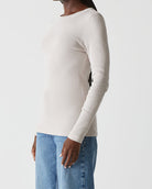 Nori Long Sleeve Tee-Clothing-Michael Stars-Black-O/S-Mercantile Portland