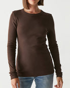 Nori Long Sleeve Tee-Shirts-Michael Stars-Java-O/S-Mercantile Portland